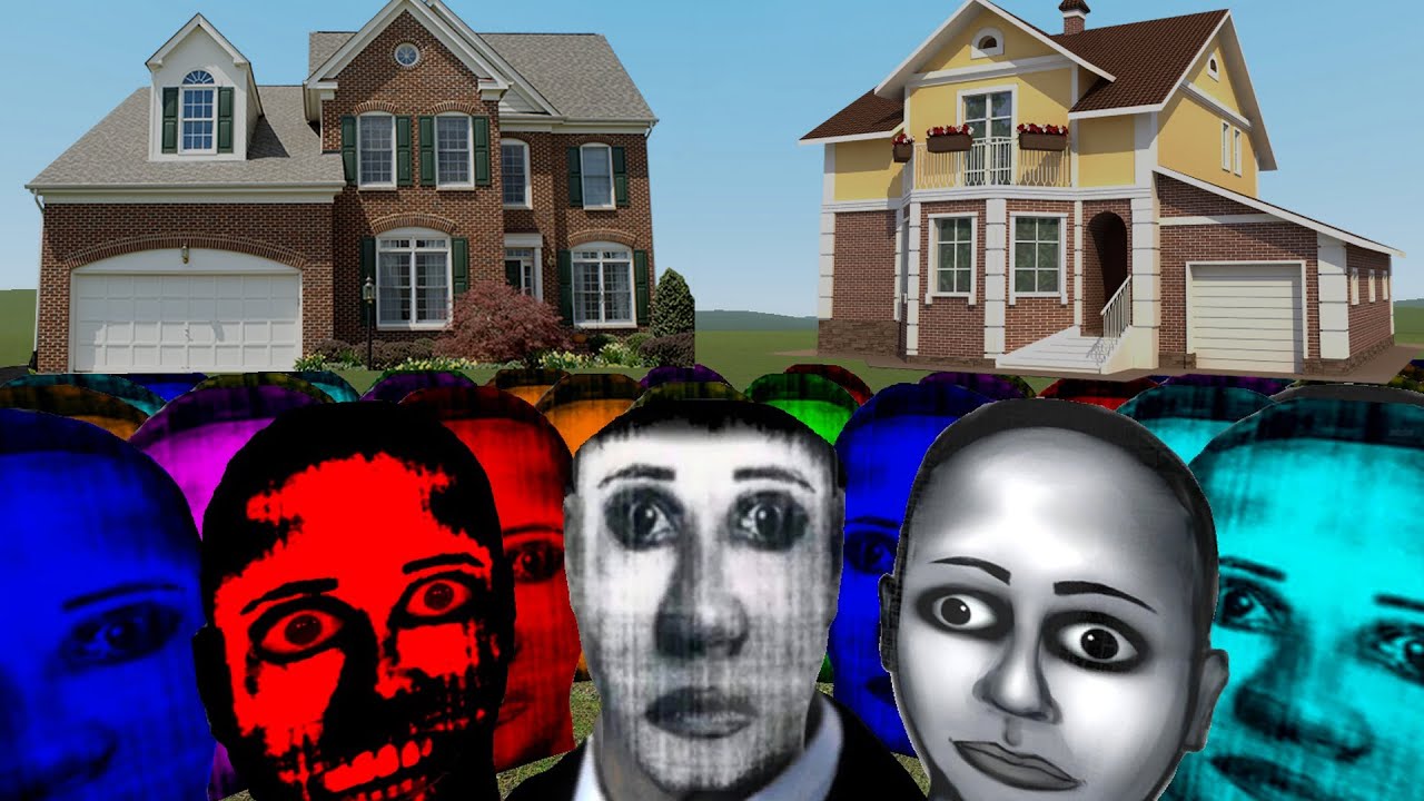 Selene Delgado Family Vs Houses In Garry's Mod! (Park 63)
