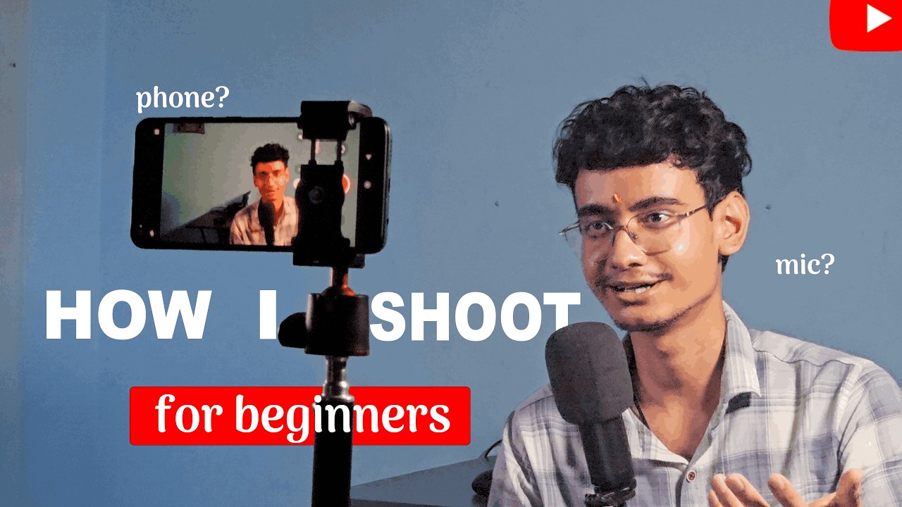 How I Shoot My Youtube Videos? | For beginners
