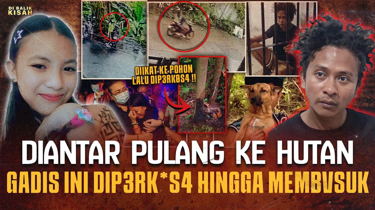SALAH TUMPANGAN ! SISWI SD T3W4S M3MB*SUK DI HUTAN !