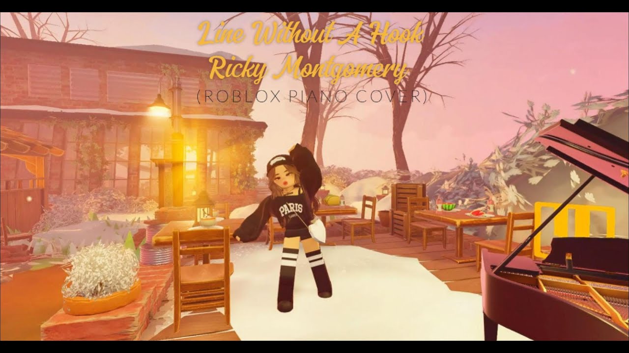 (ROBLOX PIANO COVER) Line Without A Hook - Ricky Montgomery (Requested!)