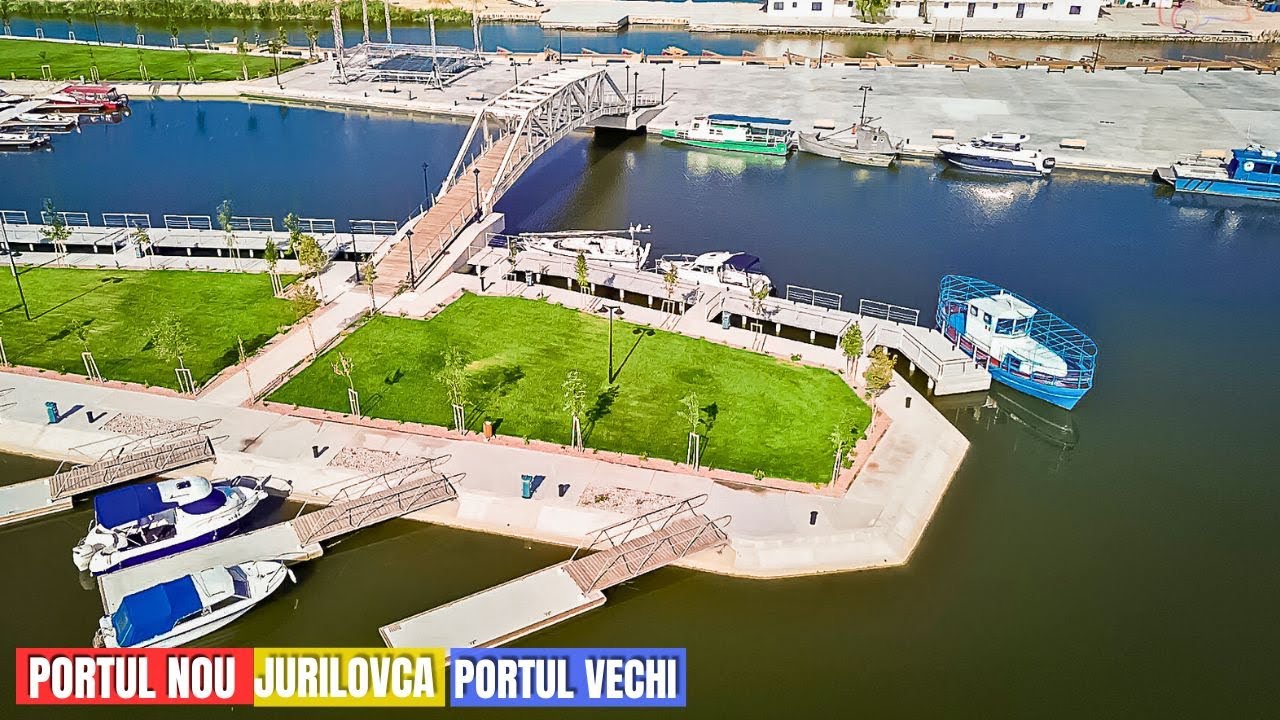 JURILOVCA  🇷🇴 - Portul nou si portul vechi - #2023 #turist in #romania