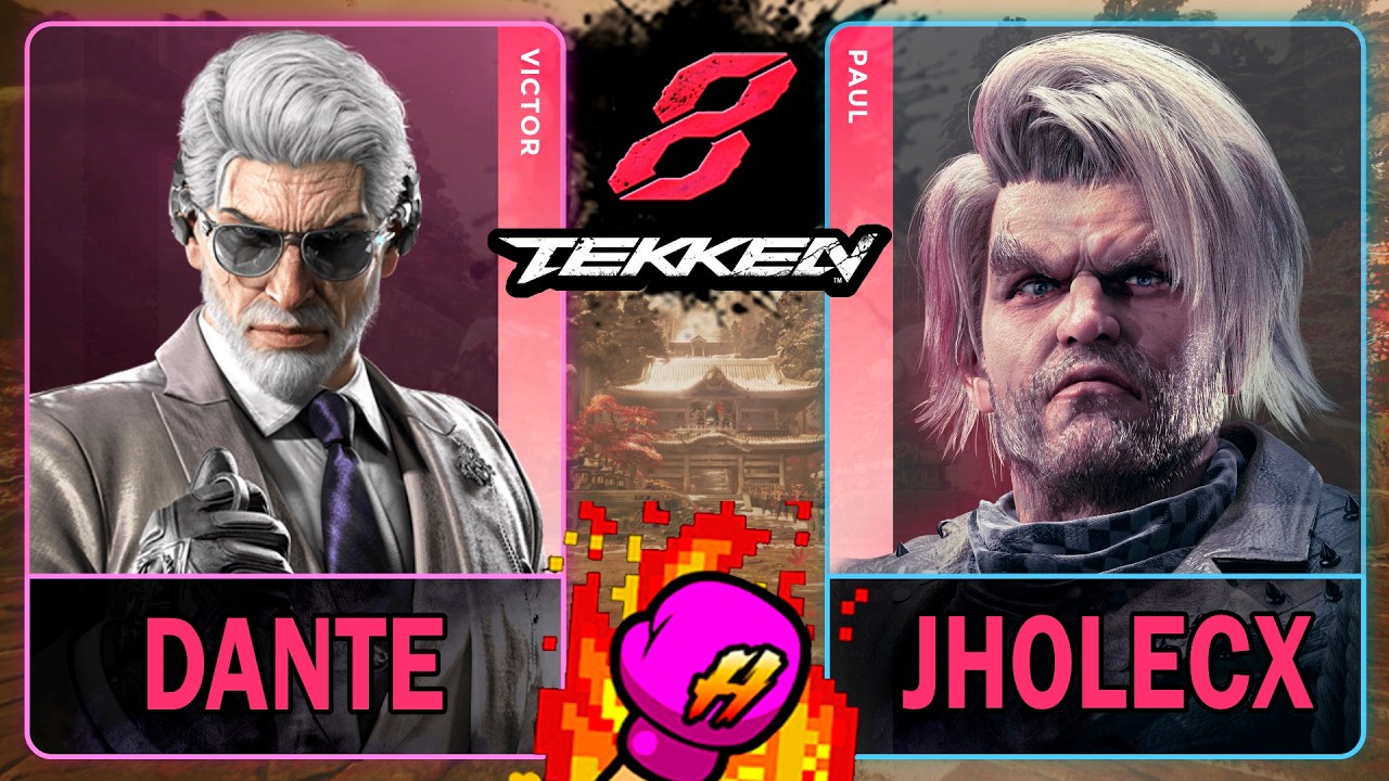 Tekken 8 Данте (ВИКТОР) против Джолекса (ПОЛ) 🥊 Tekken 8 🥊 4K 60ᶠᵖˢ 🥊 T8 🥊 TK8 🥊 #tekken