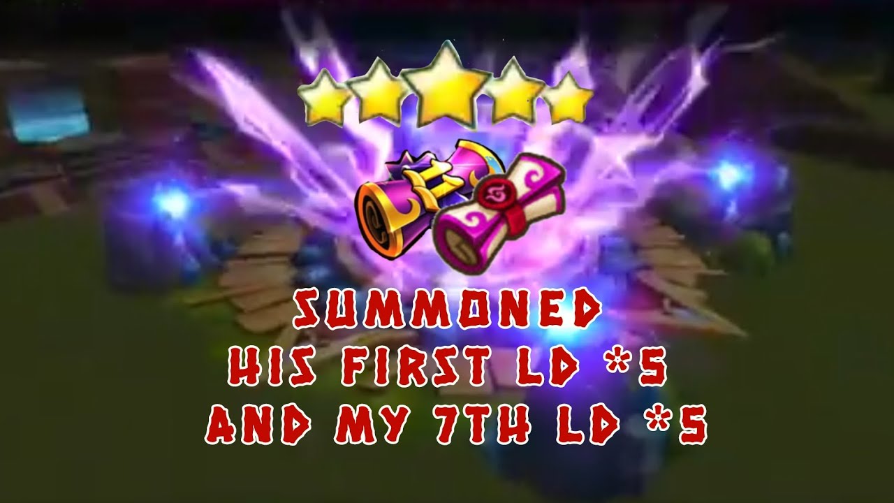 [Summoners War] Highlight Summon Session Raining Nat5!
