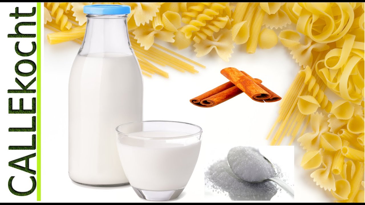 Süße Milchsuppe mit Nudeln - Omas Rezept gegen schlechte Laune