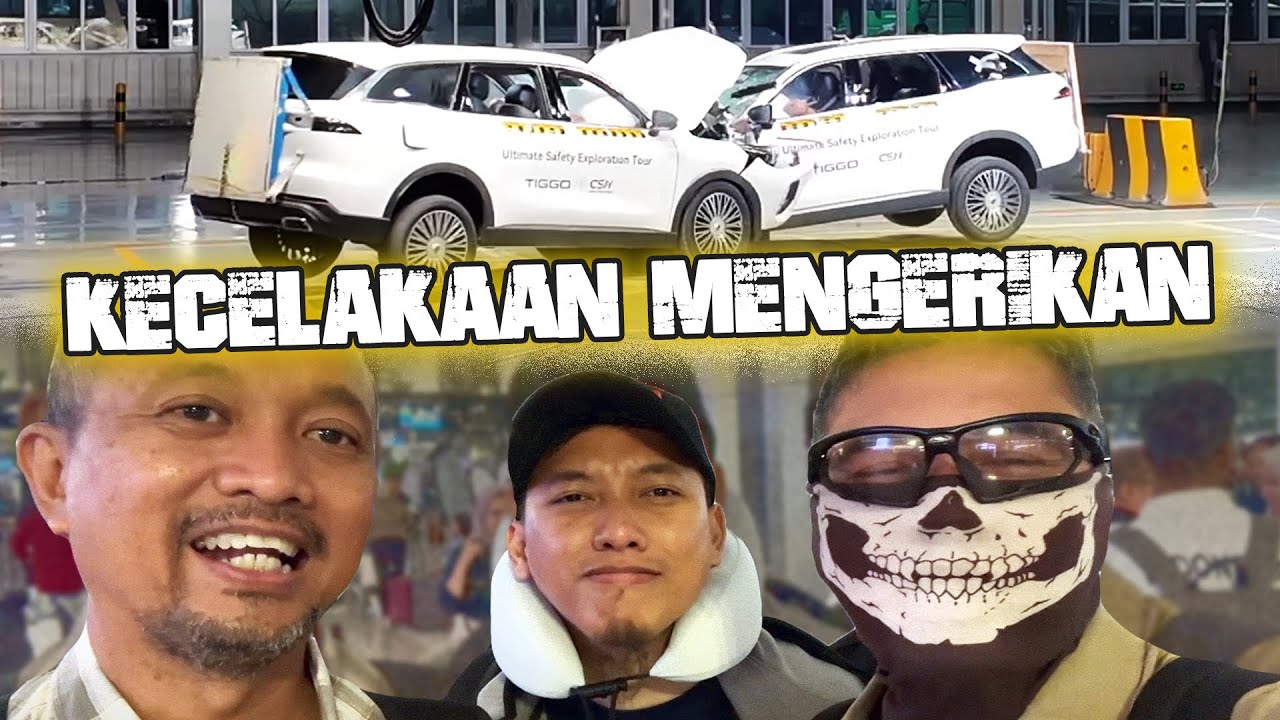 BERSAMA FITRA ERI DAN RIDWAN HANIF MENYAKSIKAN KECELAKAAN DI CHINA