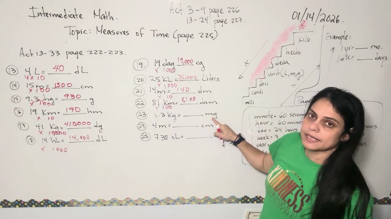 Math 7 ( 01/14/2026)