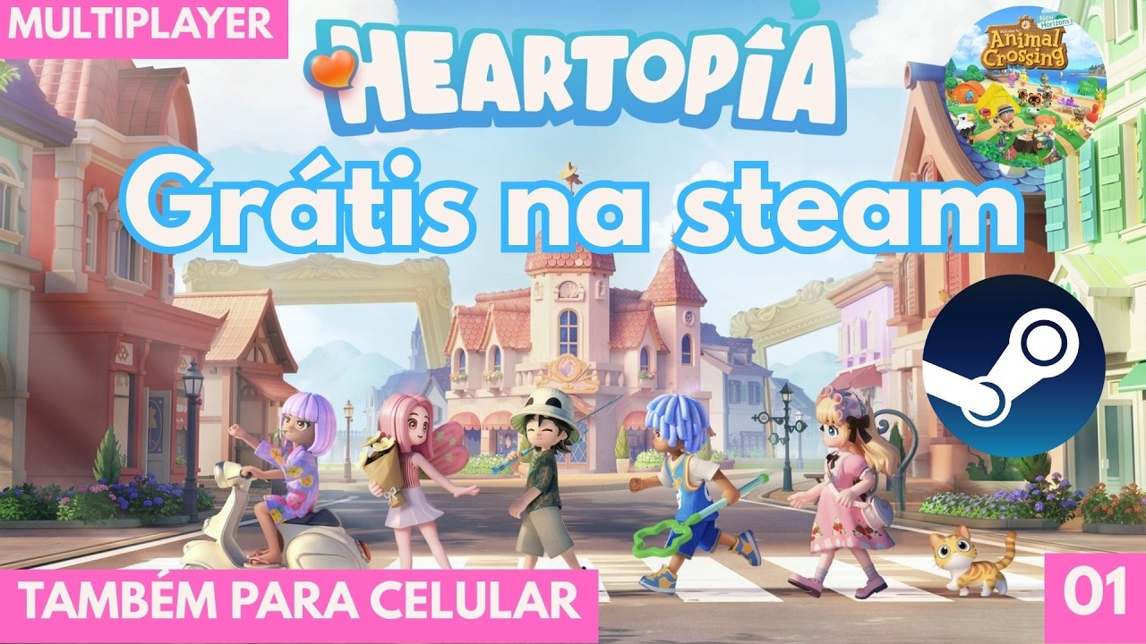 HEARTOPIA SIMULADOR NOVO GRÁTIS ESTILO ANIMAL CROSSING #01