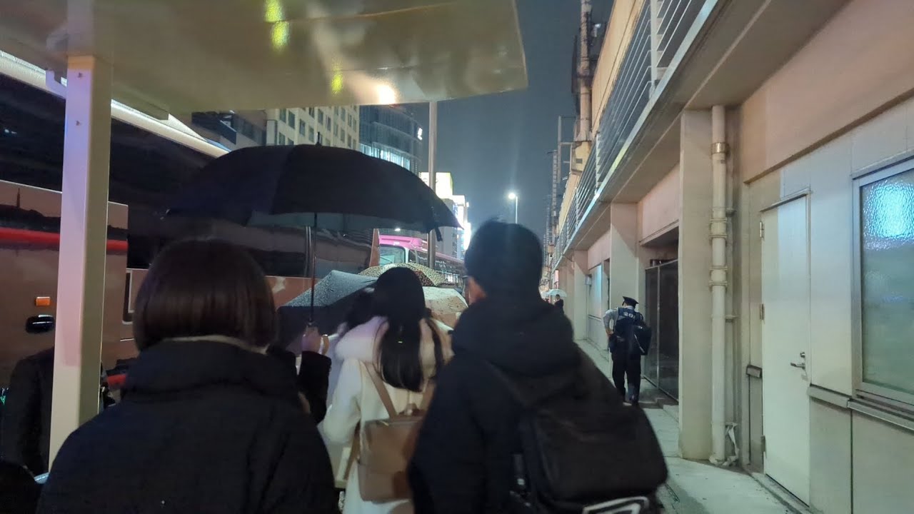 名古屋から東京まで夜行バスに乗りました。