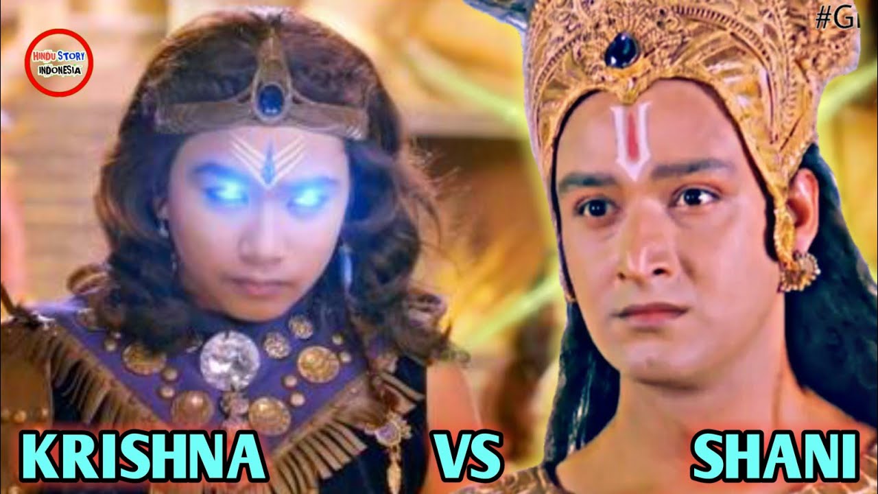 KRISHNA VS SHANI| SHANI MENGGUNAKAN PENGLIHATANNYA UNTUK KRISHNA, MAHADEWA, NARAYAN DAN HANUMAN