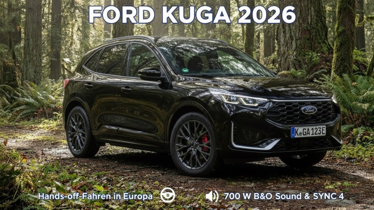 Ford Kuga 2026: Hands-off-Fahren jetzt in Europa