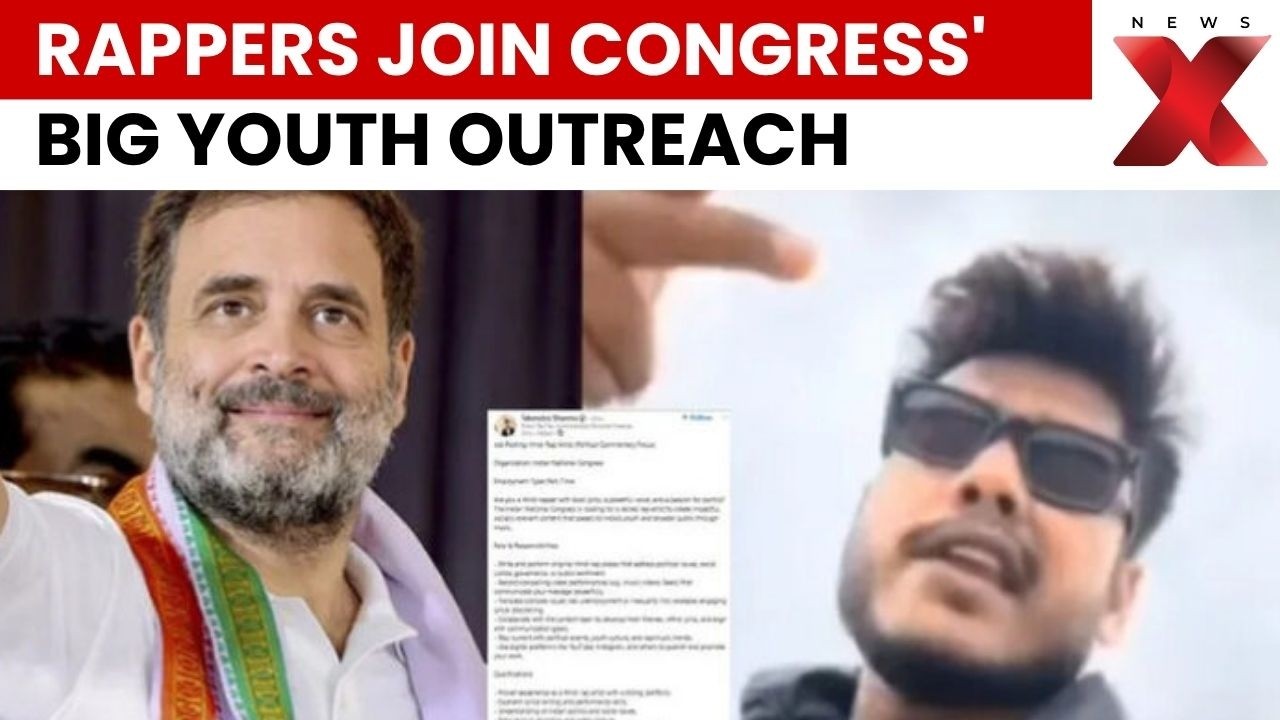Congress Turns to Rappers for Gen Z Outreach Under &lsquo;Chhatron Ki Goonj&rsquo; Campaign | NewsX