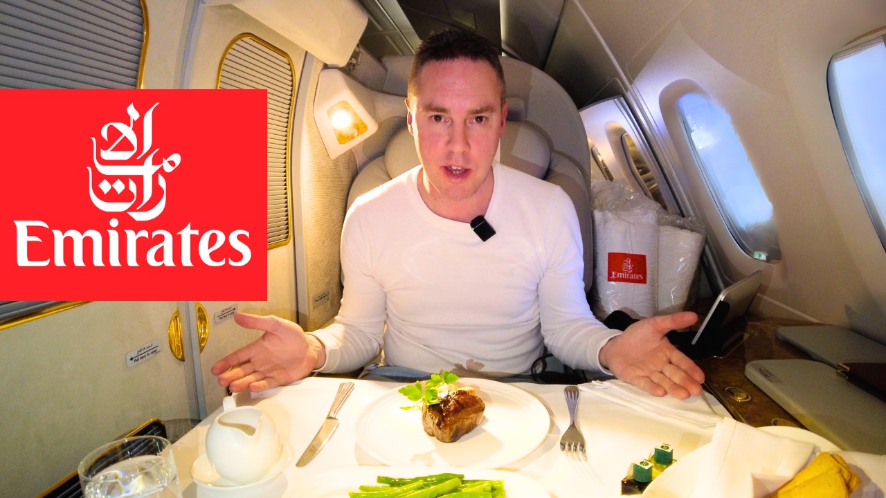 Я попробовал первый класс Emirates — я был в шоке!