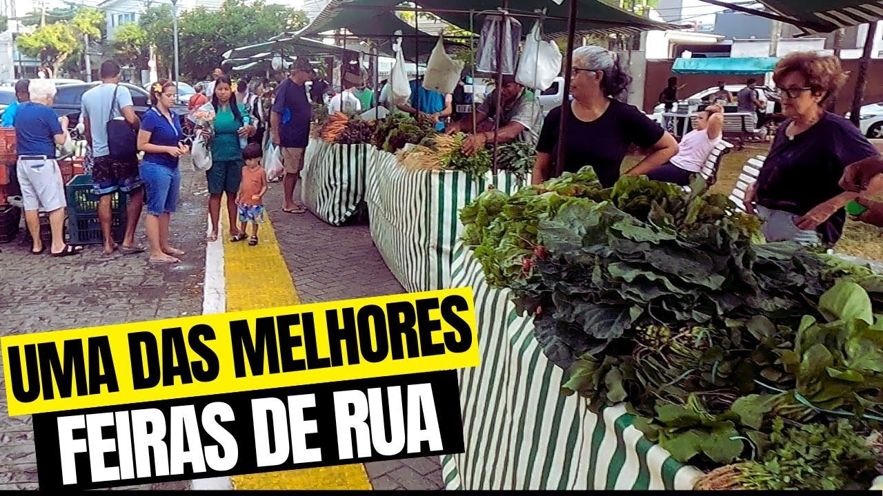 CONHEÇA UMA DAS MELHORES FEIRAS DE RUA DO RECIFE. FEIRA AGROECOLÓGICA DE BOA VIAGEM.