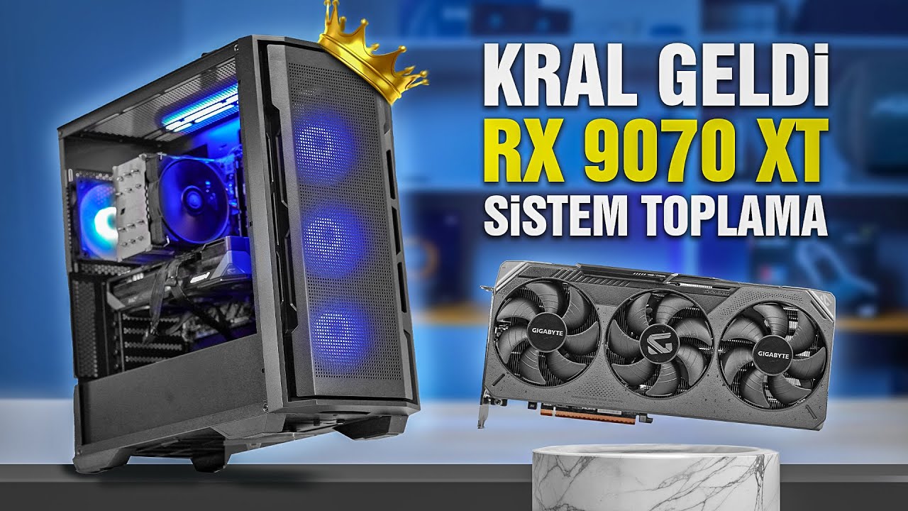 BEKLENEN YENİ PC: 7800x3D + 9070 XT Sistem Toplama | PCH Core V1 👑