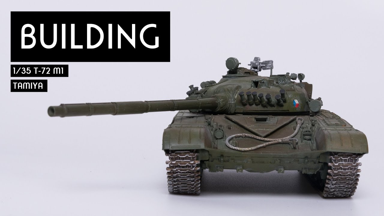 TAMIYA: tank T-72M1 1/35