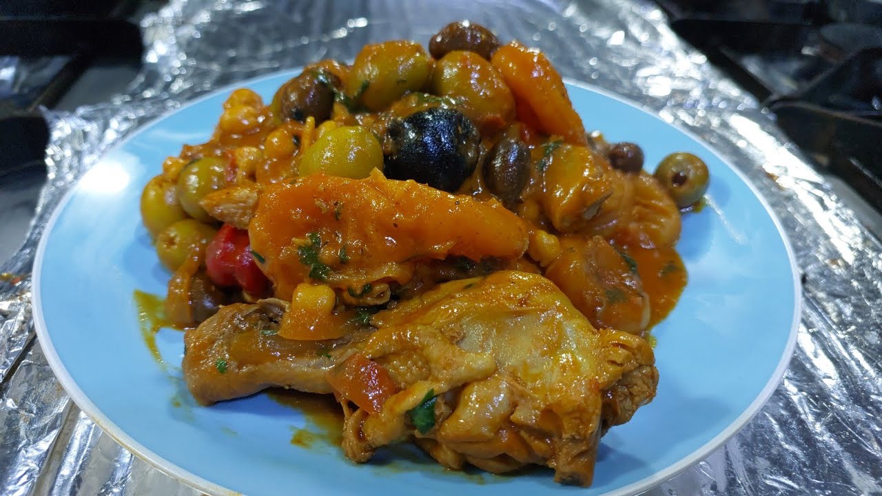 Как приготовить куриное рагу по-мароккански? Попробуйте этот простой и вкусный рецепт (АРАБСКАЯ К...