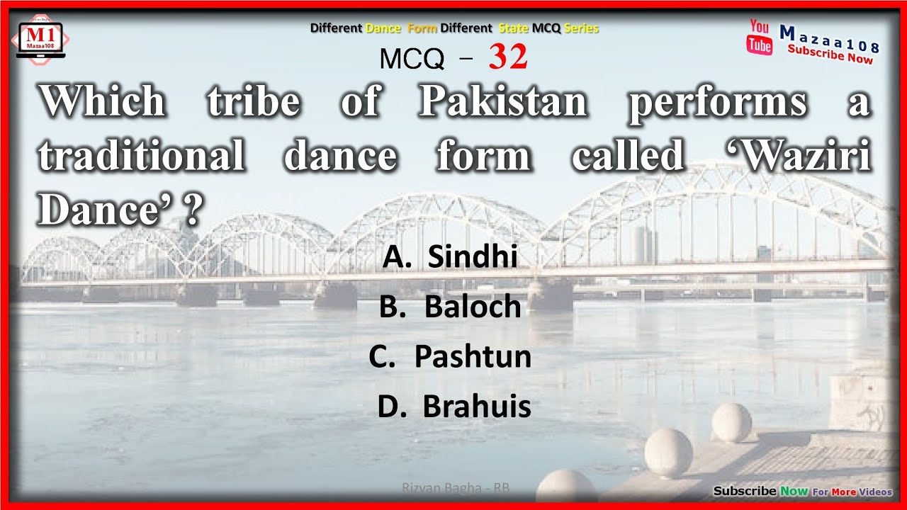Which tribe of Pakistan performs a traditional dance form called