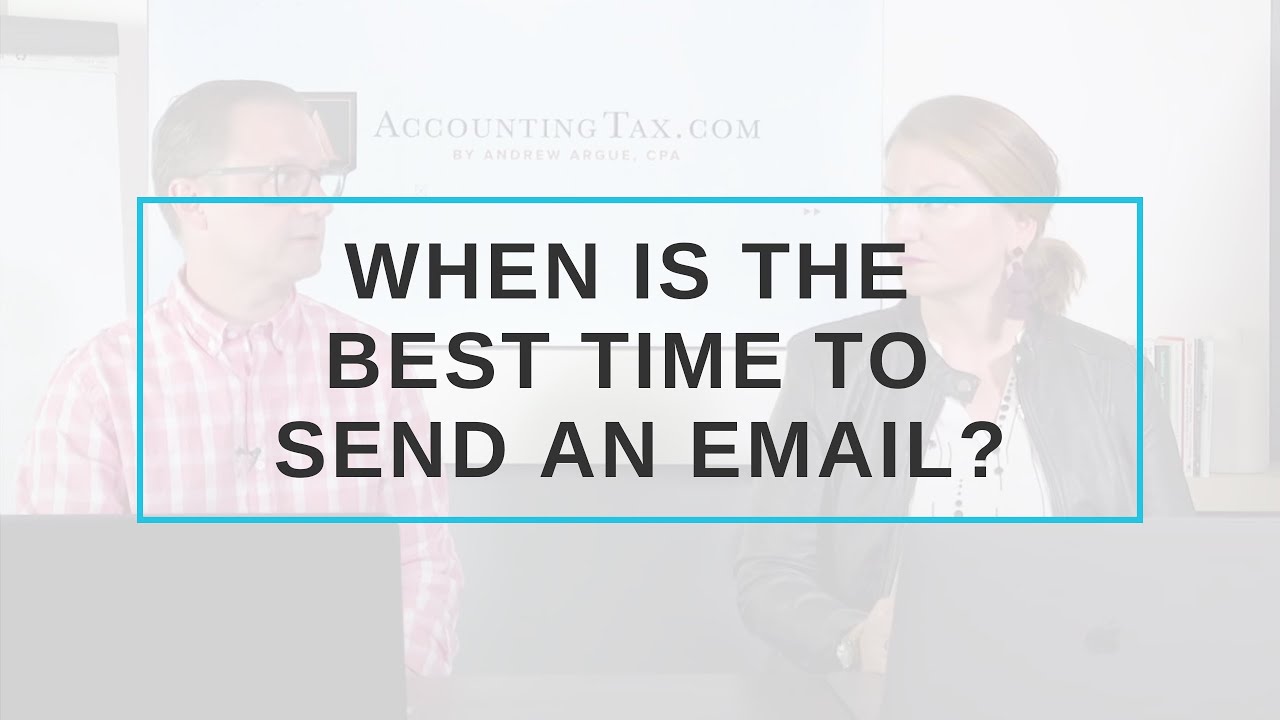 When Is The Best Time To Send An Email?