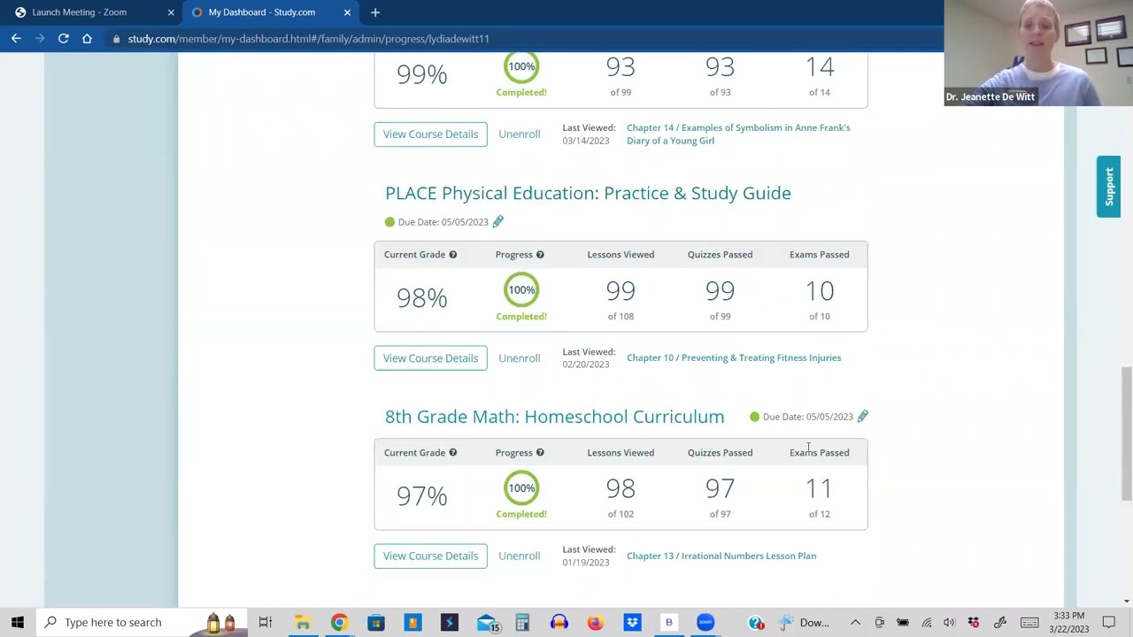 Study.com Review - What It Looks Like When A Course Is Completed