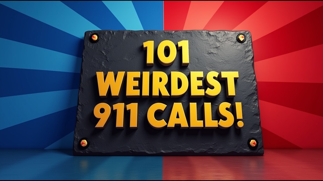 101 Most RIDICULOUS 911 Calls That Will Make You Laugh