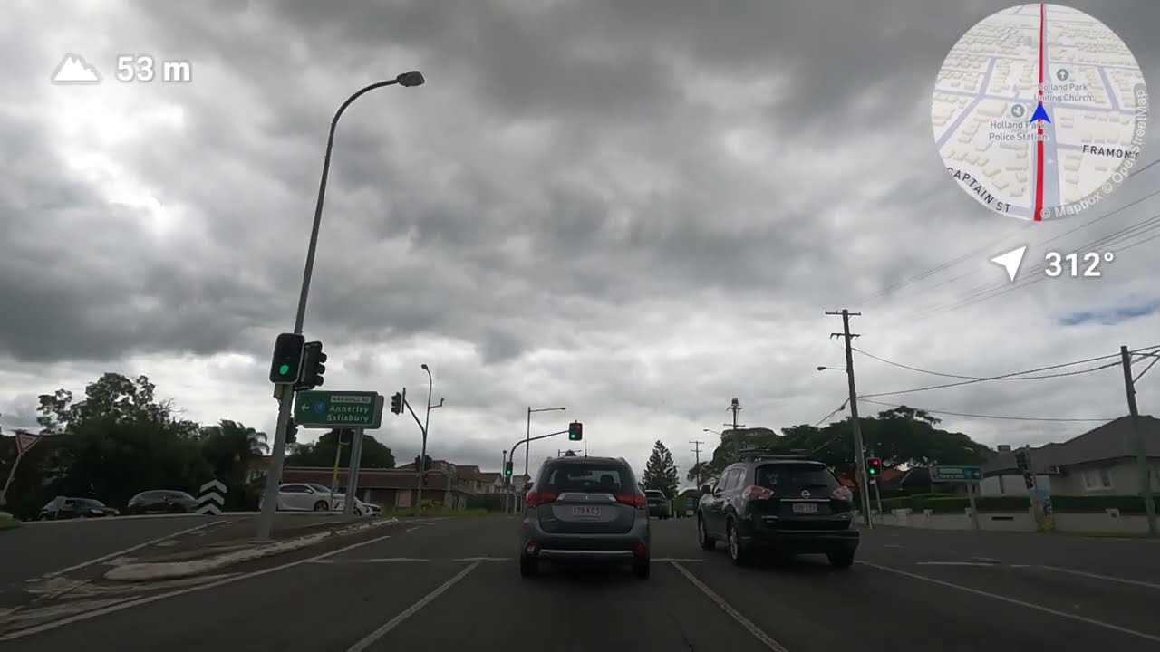Driving in Brisbane | Mount Gravatt to Milton