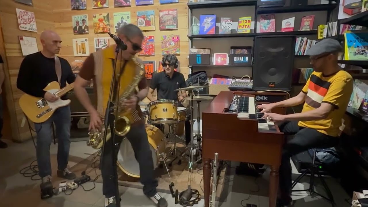 Pasapogas Hammond Quartet-Butt Smokers . 12/4/25 - Binalub _Elche -Video by J. Férriz