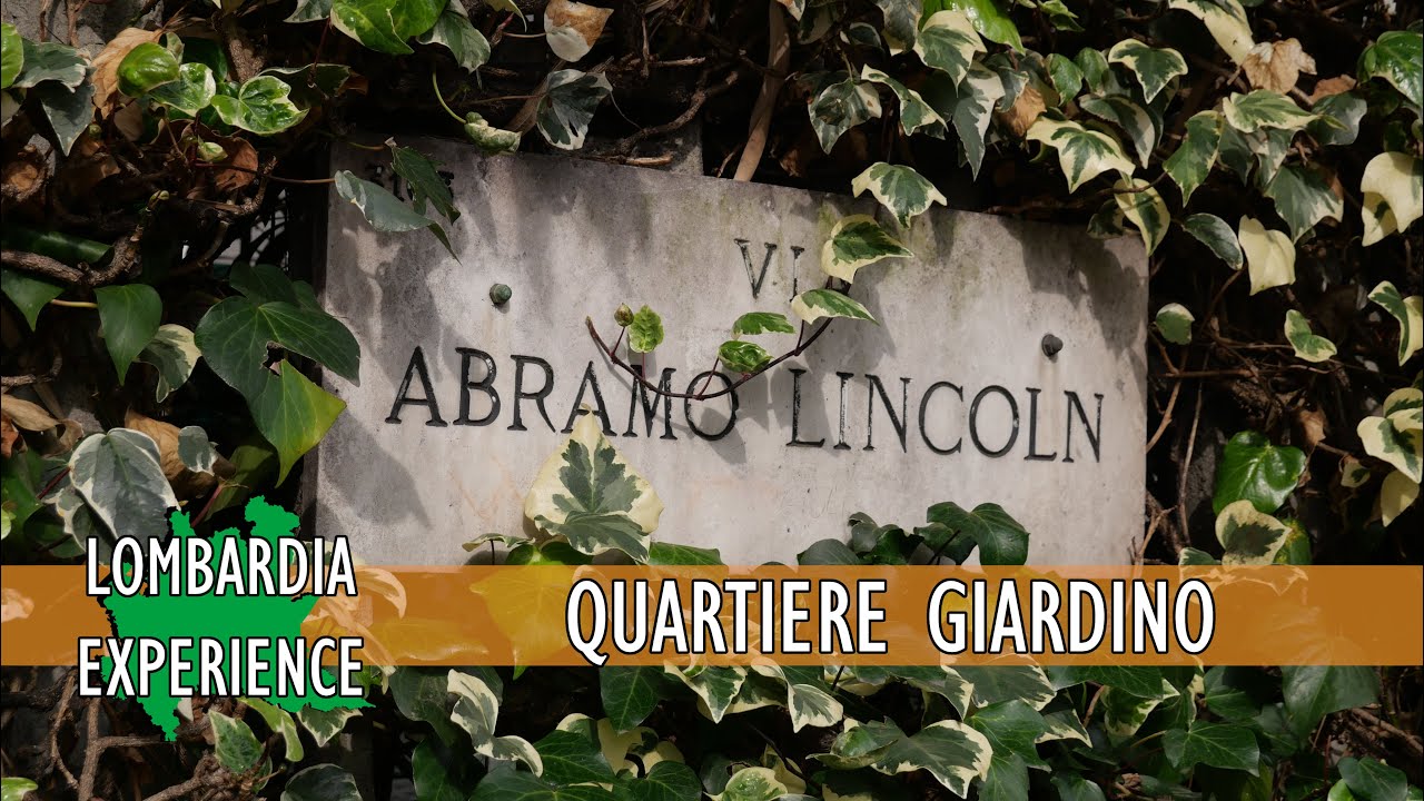 MILANO: le case operaie colorate del Quartiere Giardino in Via Lincoln