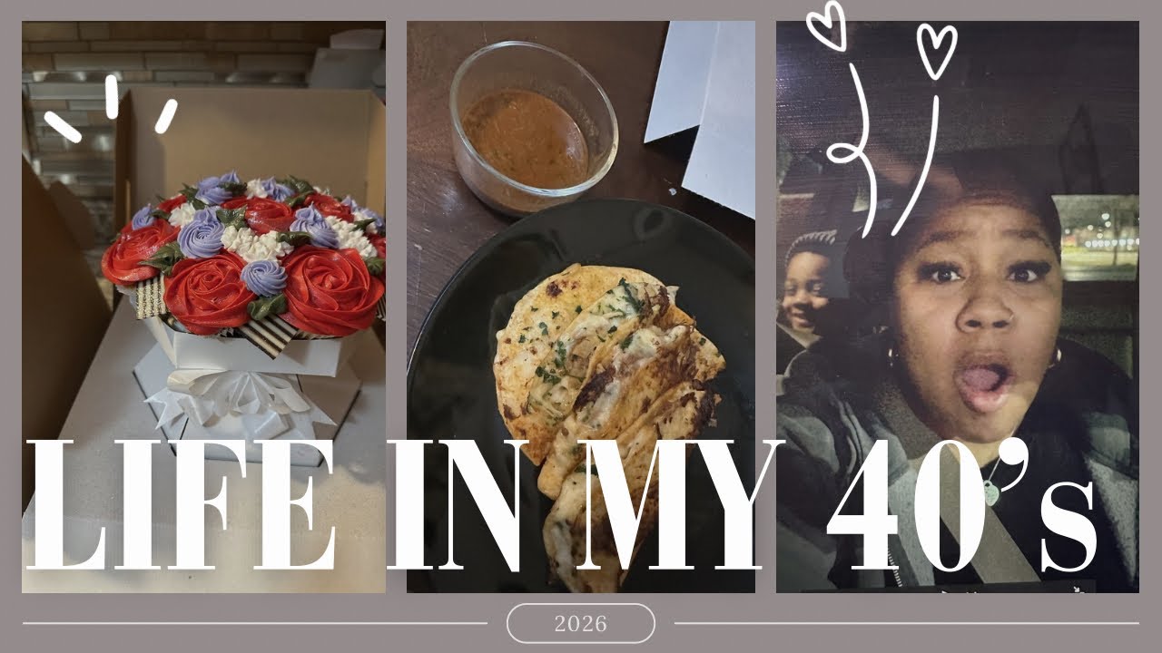 Life in my Forties: Valentine’s Day + Red Lobster was Terrible + Walmart Birria tacos 