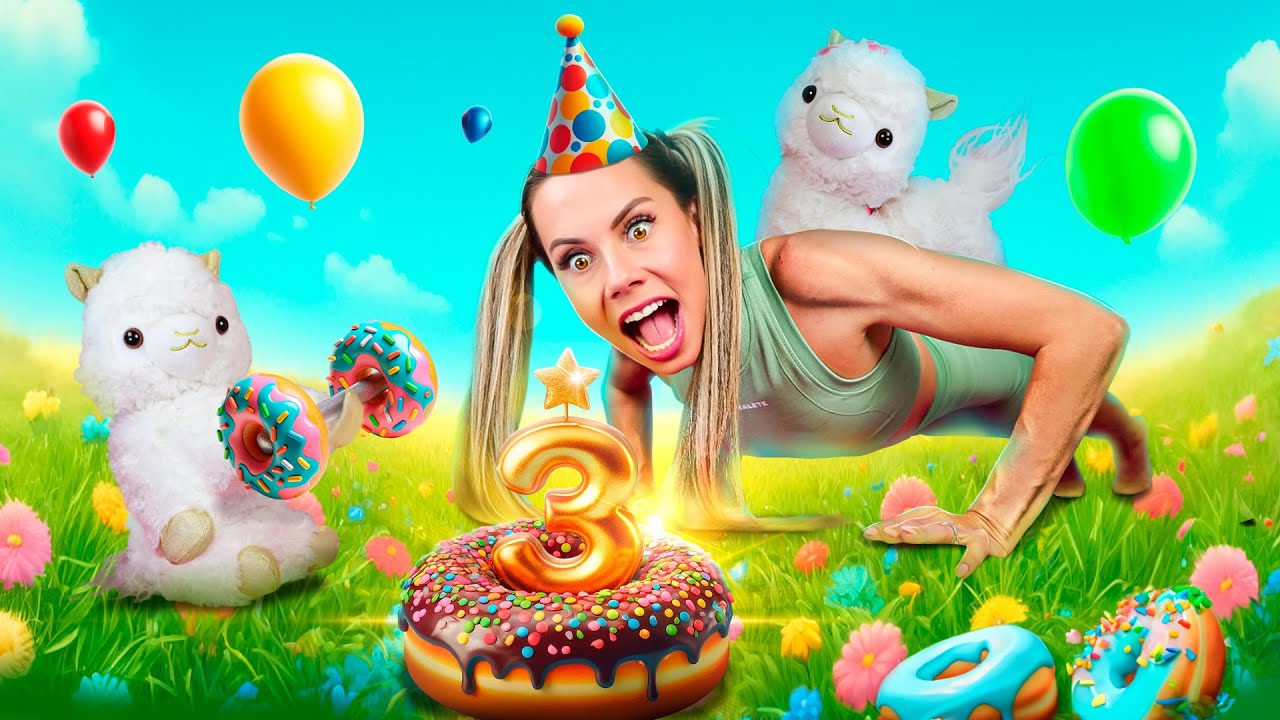 My Crazy Llamas 3rd Birthday Fitness Challenge !