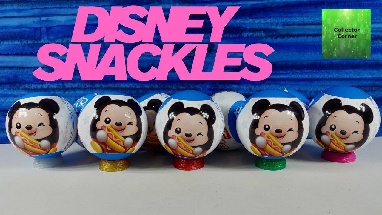 Disney Snackles Blind Capsule Plush Zuru Unboxing Review