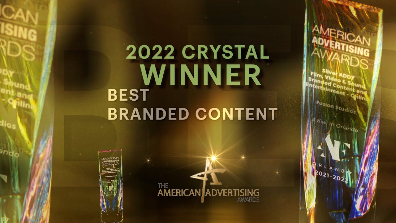 Best Branded Content Mini Documentary Award 2022 -  A KIWI IN ORLANDO