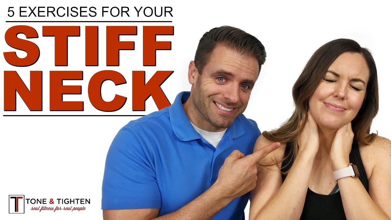 BEST Exercises For Neck Pain and Stiffness - WORKS FAST!