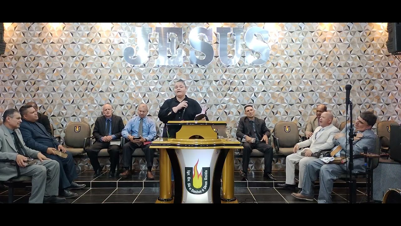 Primeira parte do culto de unção com louvores 