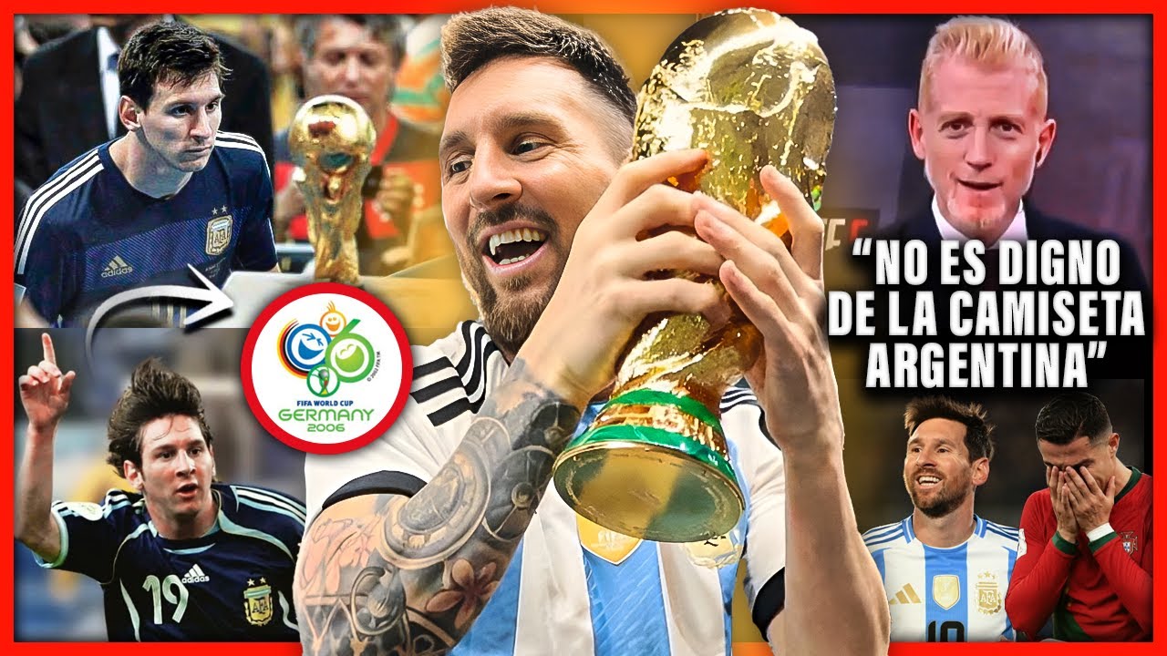 5 mundiales,16 años de dolor y gloria | MESSI,EL ELEGIDO.