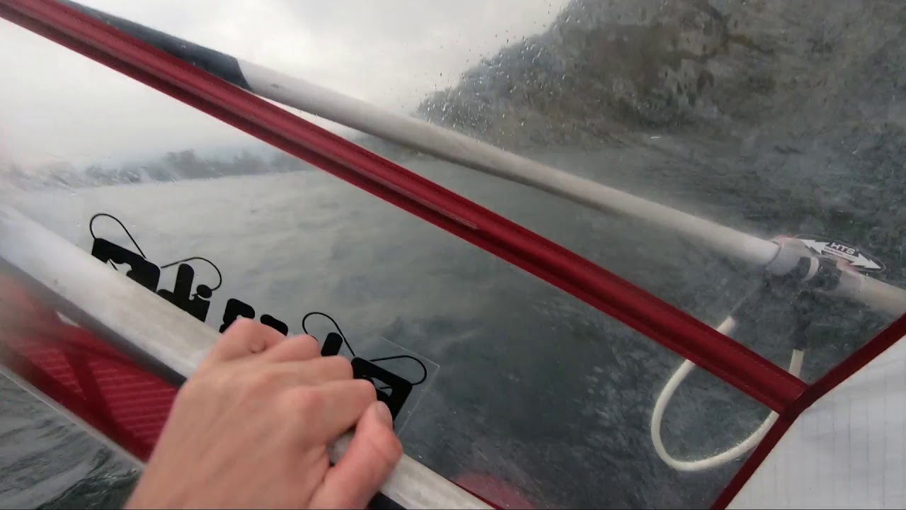 Windsurfing in Austria//October 2020