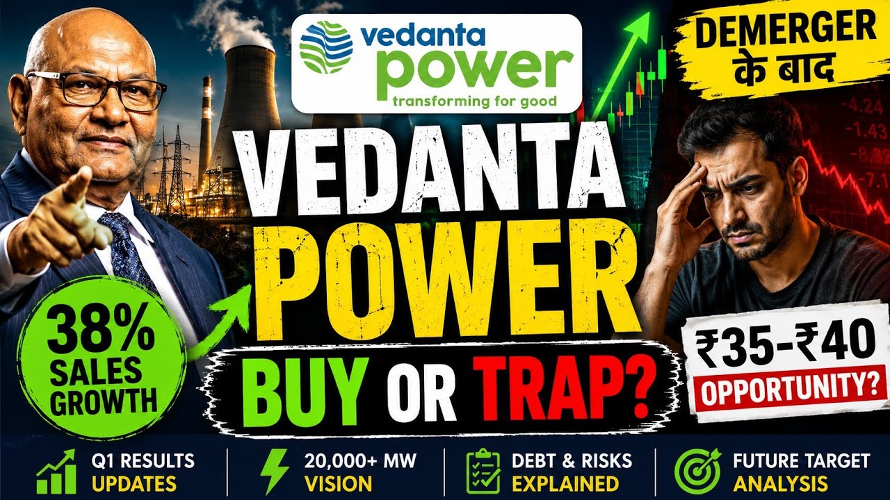 Vedanta Power Multibagger या Trap? | Complete Stock Analysis in Hindi 