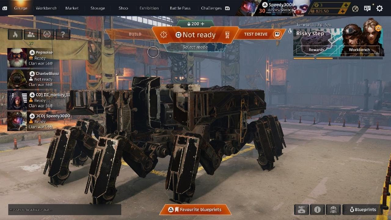 Crossout Leviathans Clan War - JCO vs 5ALTY