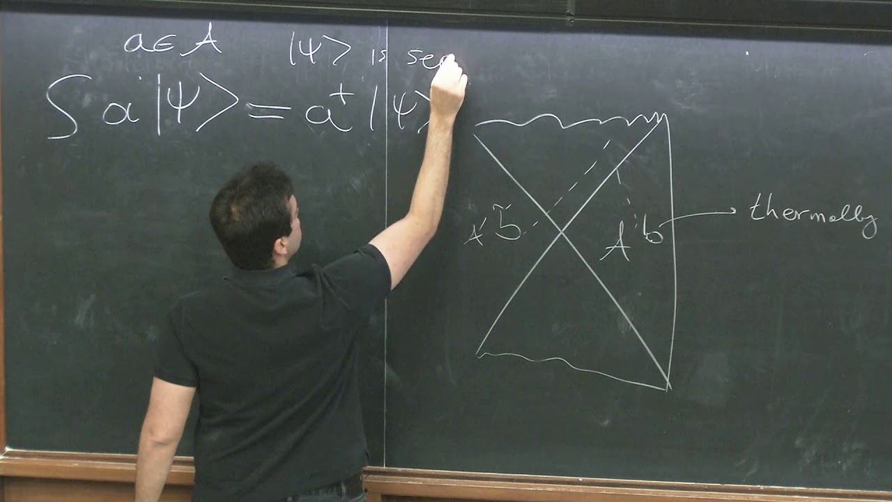 Black Holes and Quantum Information - Lecture 4