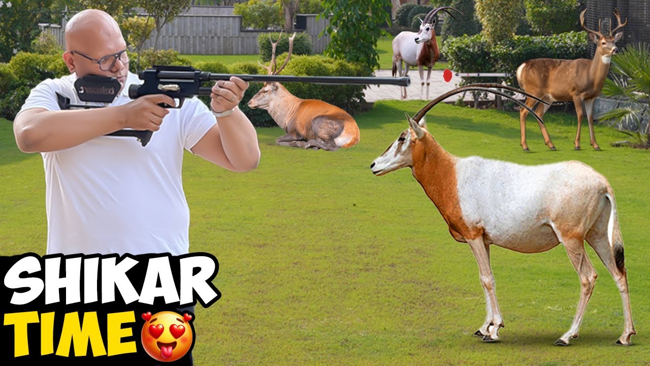 Deer Ko Gun Se Shoot Kar Diya! 🎯🦌 | BT Farm Stories
