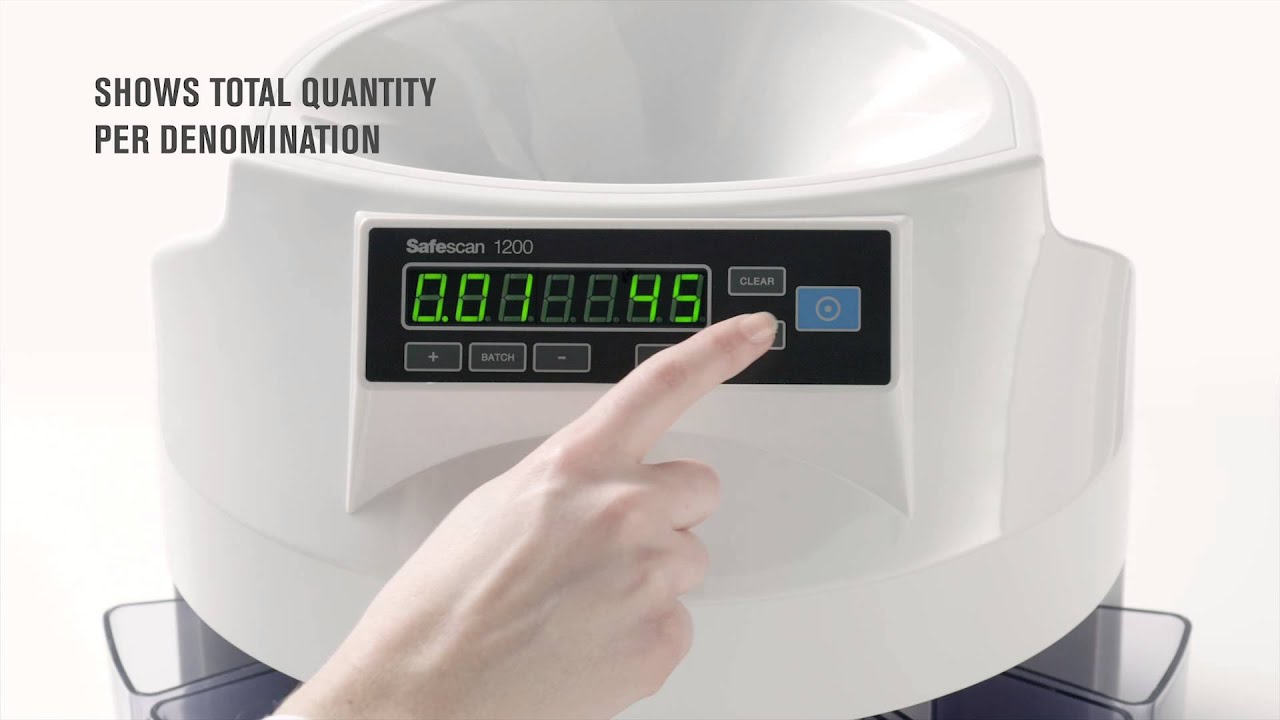 Safescan - 1200 Coin Counter