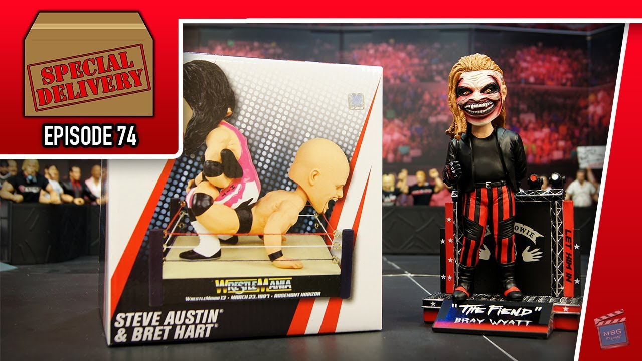 Special Delivery Episode 74: WWE Bobbleheads - The Fiend & Bret Hart/Steve Austin