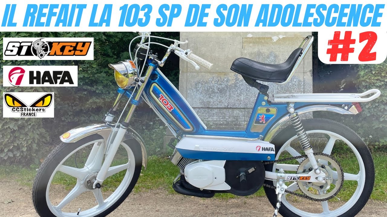 Il refait la Peugeot 103 SP de son adolescence et nous explique tout avec Stokey, Hafa, CCStikers #2