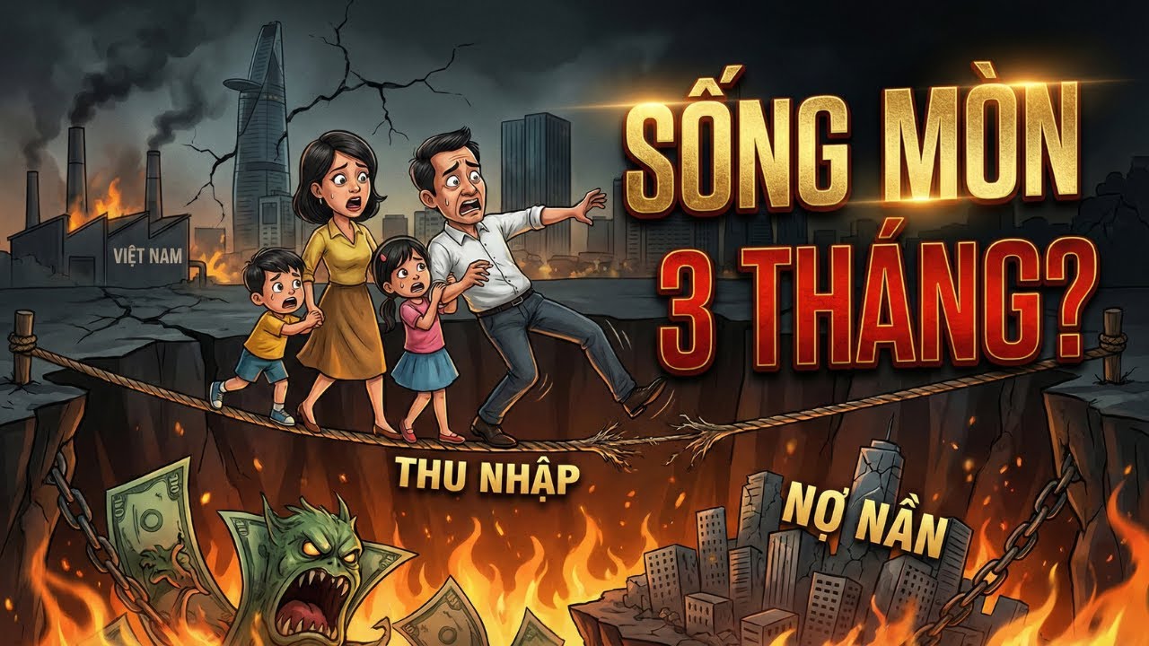 Một Bước Sẩy Chân: Tại Sao 70% Gia Đình Việt Không Thể Tồn Tại Quá 3 Tháng Nếu Mất Thu Nhập?