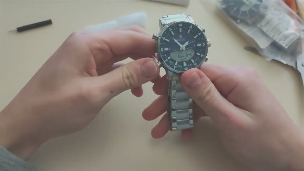 KAT WACH(BINZI) KT 1815 watch unpacking