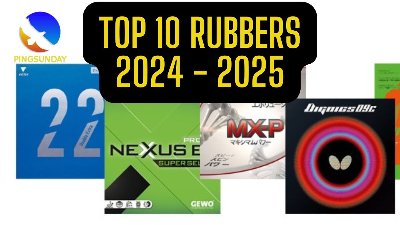 Топ-10 самых популярных накладок для настольного тенниса в 2024-2025 годах