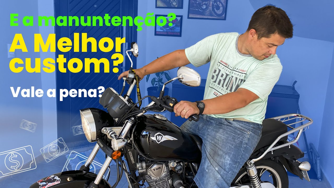 Será a MELHOR MOTO CUSTOM? Vale a pena? Teste, Dicas  de Manutenção, tudo sobre a CHOPPER ROAD 150