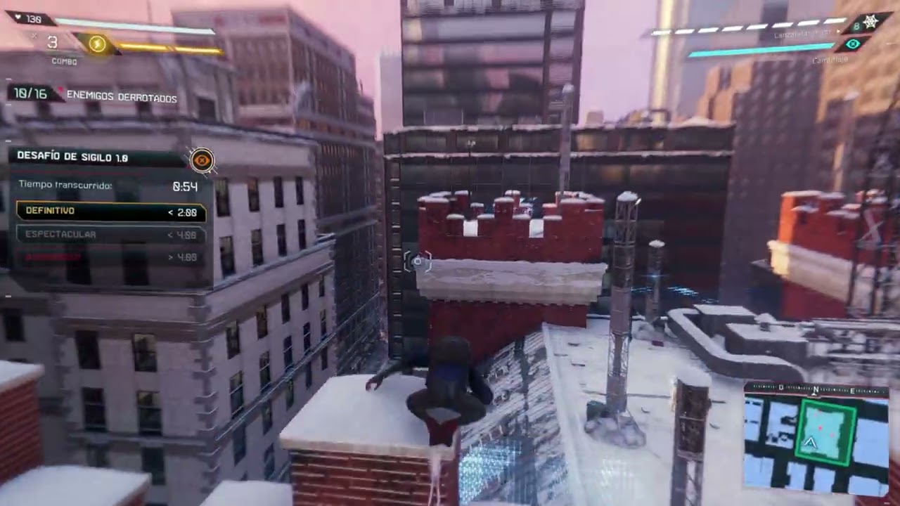 Desafío de sigilo 1.0 Definitivo - Spider-Man Miles Morales Guia 100% ( Dificultad Espectacular)