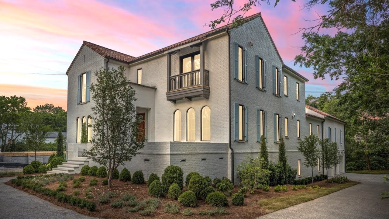 INSIDE A $4.9M Mediterranean Style Luxury Home | Nashville Real Estate | COLEMAN JOHNS TOUR