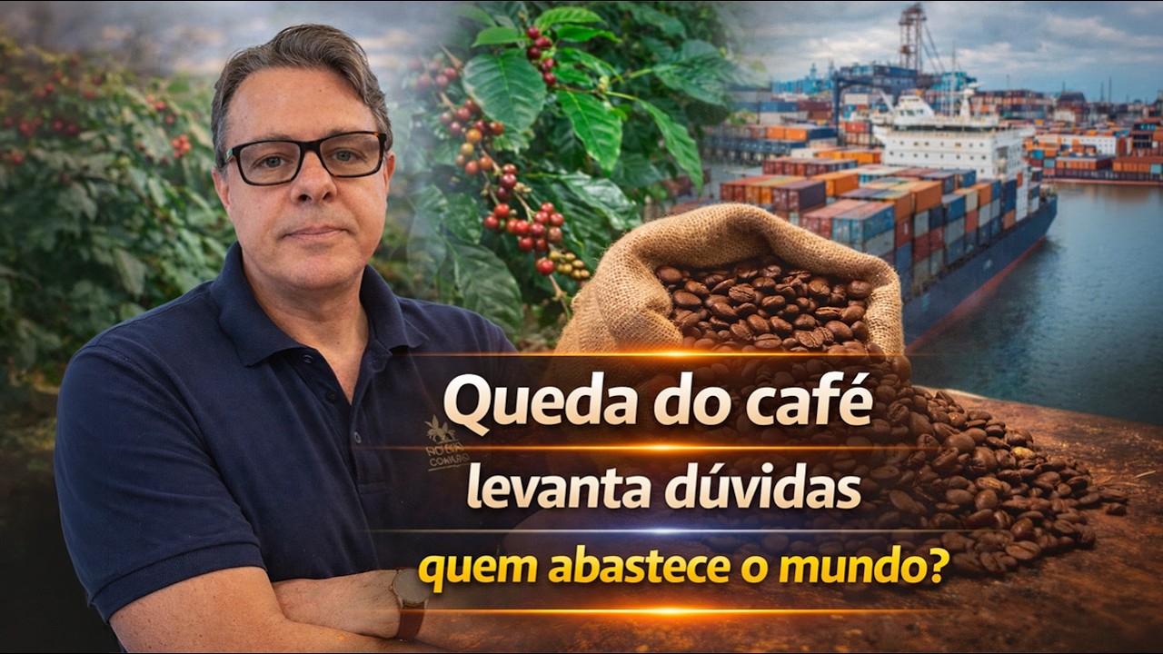 Café : preços em queda e embarques menores. Quem está abastecendo o mercado mundial?