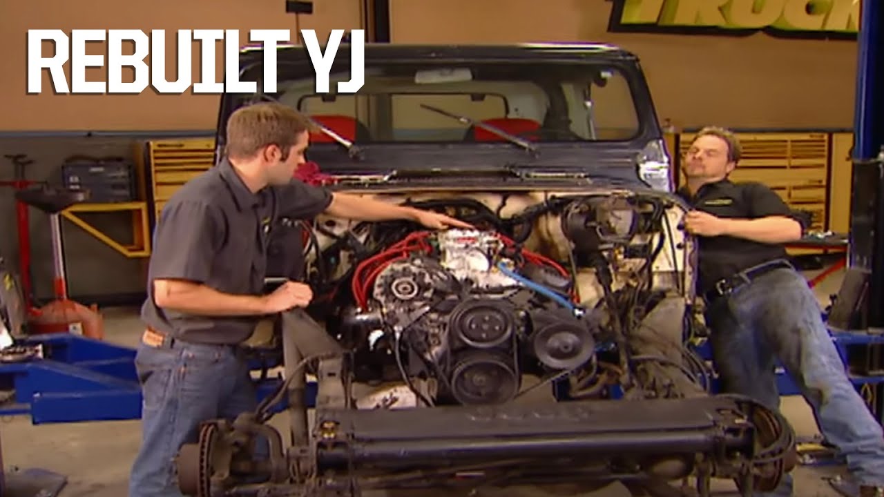 Taking An Old YJ From Beat Up And Boring To An Awesome All Terrain Jeep - Trucks! S8, E17